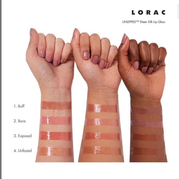 Lorac Unzipped Sheer Silk Lip Gloss - Picture 4 of 5